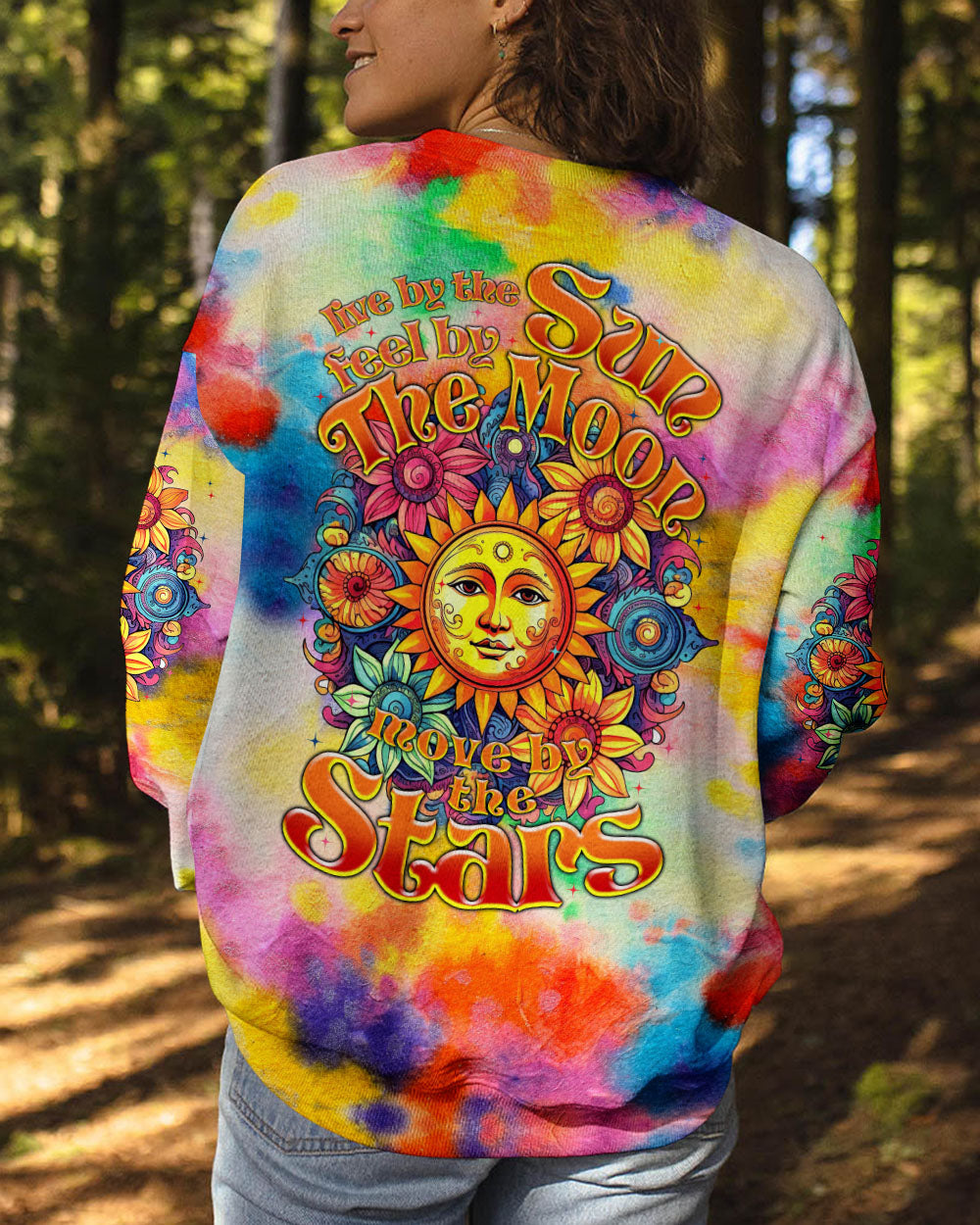 LIVE BY THE SUN TIE DYE ALL OVER PRINT - TYTM2906234