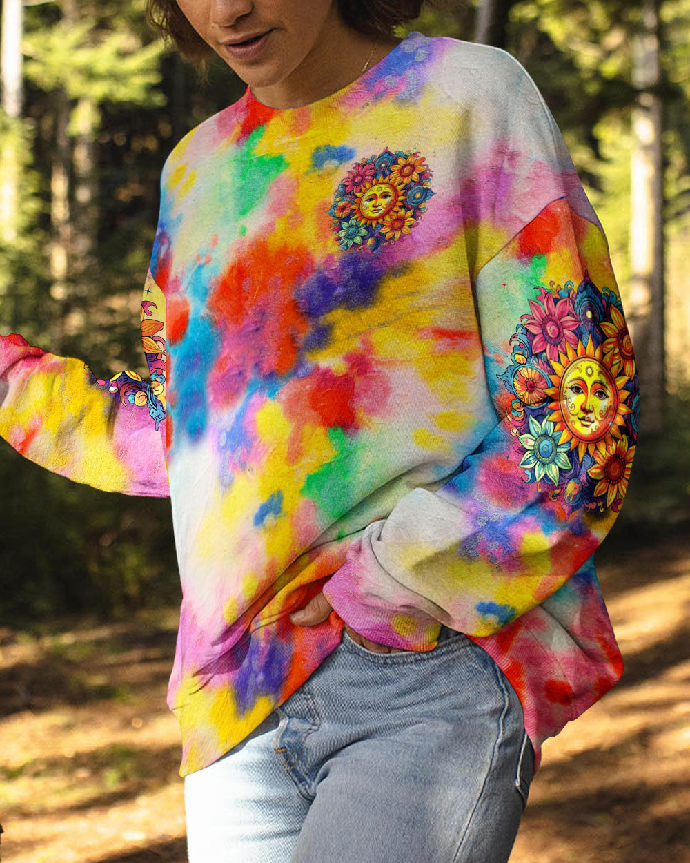 LIVE BY THE SUN TIE DYE ALL OVER PRINT - TYTM2906234