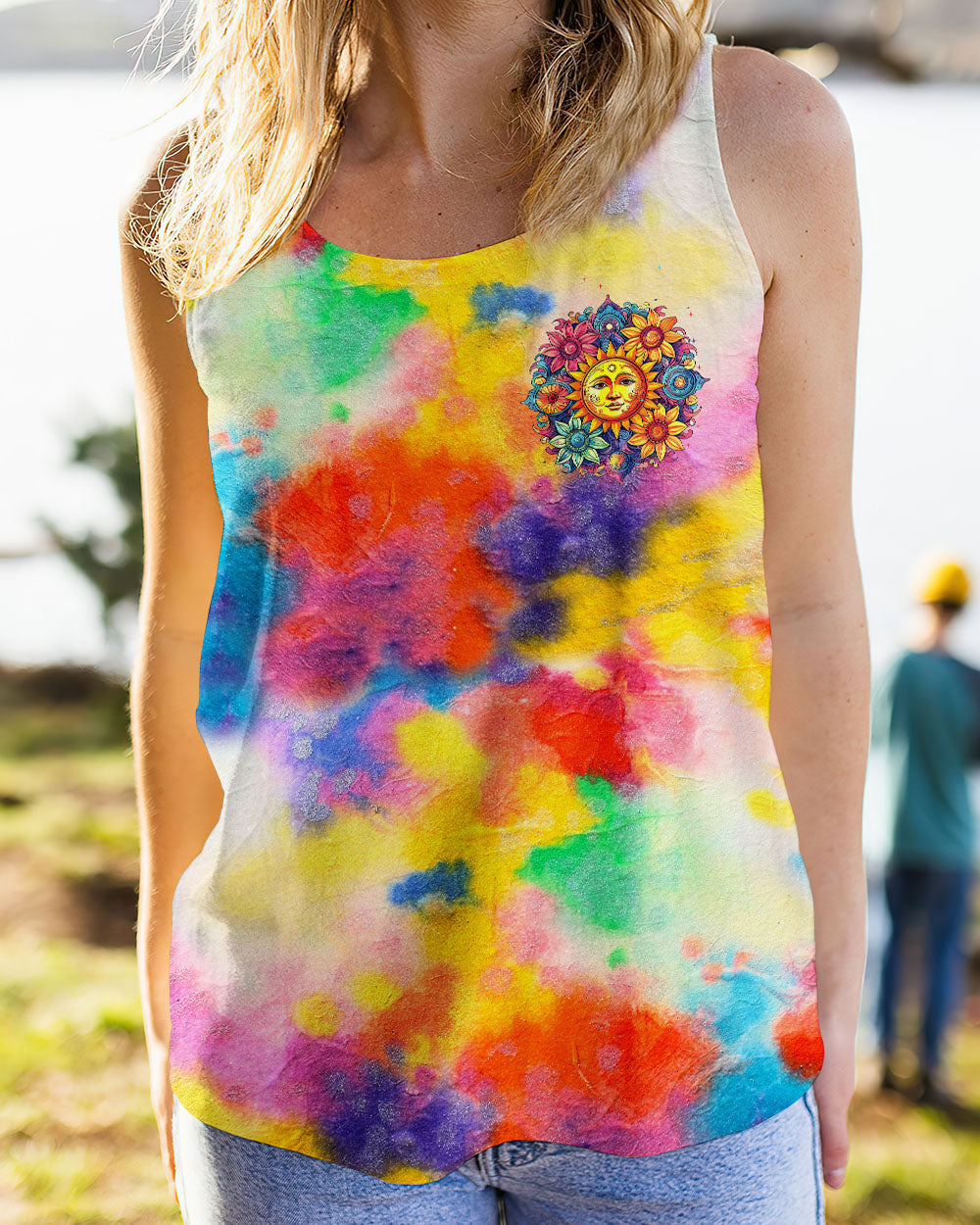 LIVE BY THE SUN TIE DYE ALL OVER PRINT - TYTM2906234