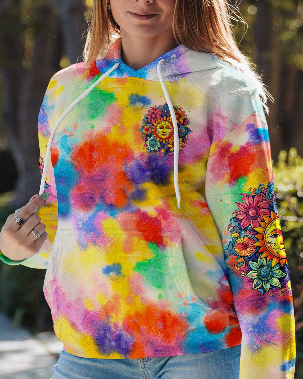 LIVE BY THE SUN TIE DYE ALL OVER PRINT - TYTM2906234