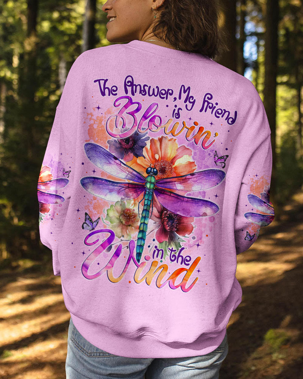 BLOWIN' IN THE WIND DRAGONFLY ALL OVER PRINT - TYTM2910243