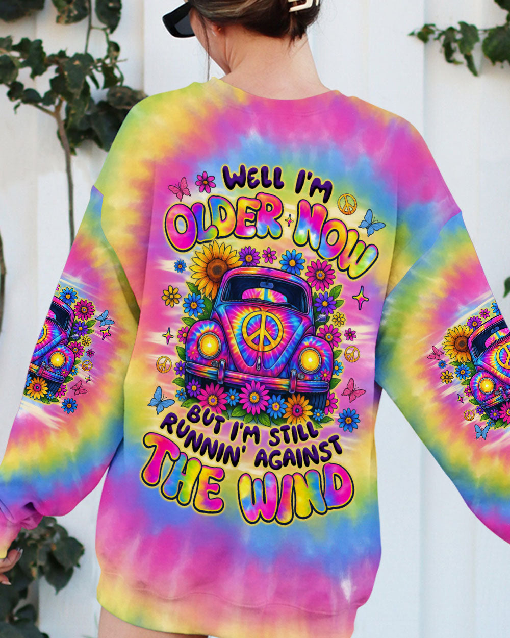 RUNNING AGAINST THE WIND TIE DYE ALL OVER PRINT - TYTM3006251