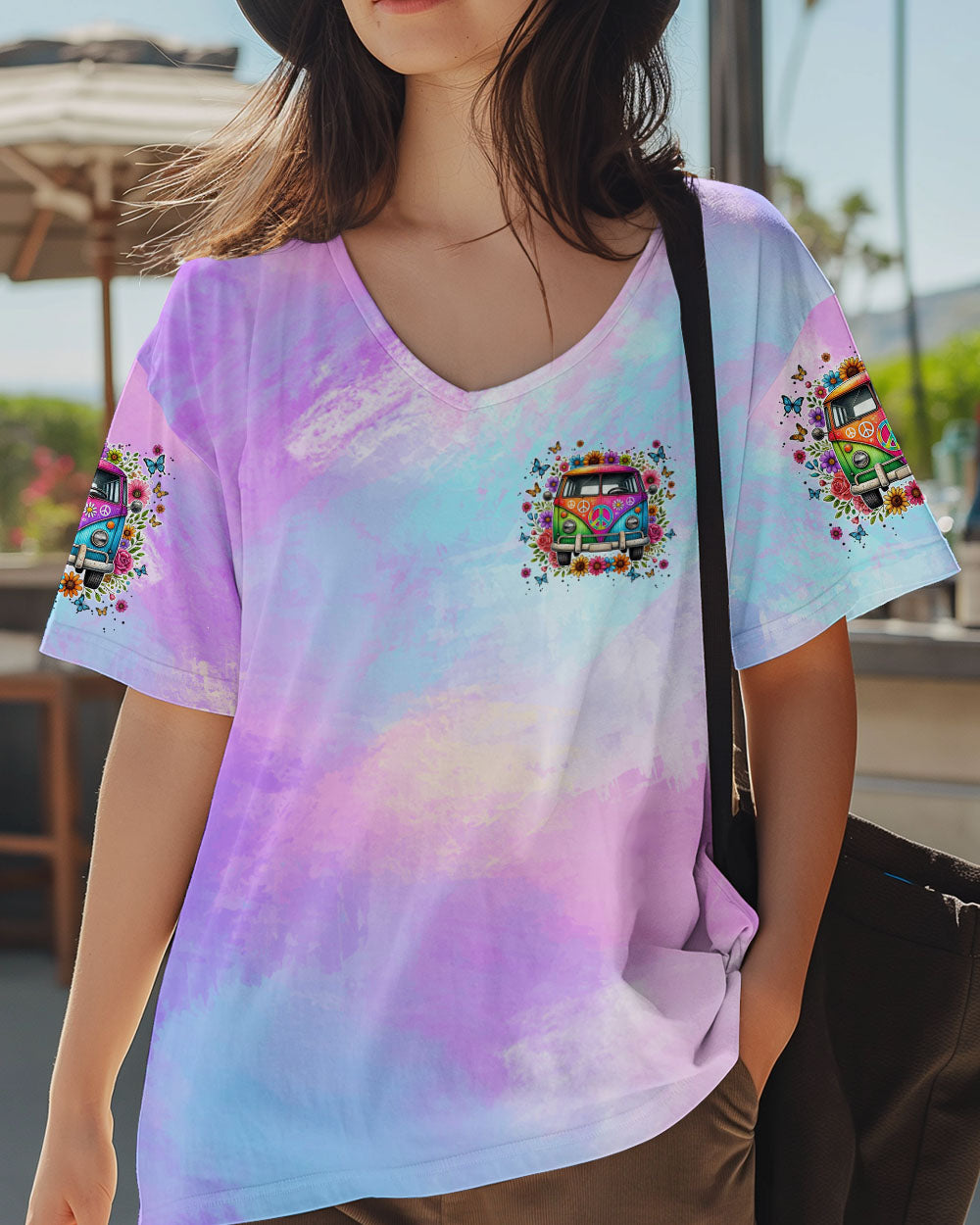 PEACE LOVE AND HAPPINESS ALL OVER PRINT - TYTM3009243