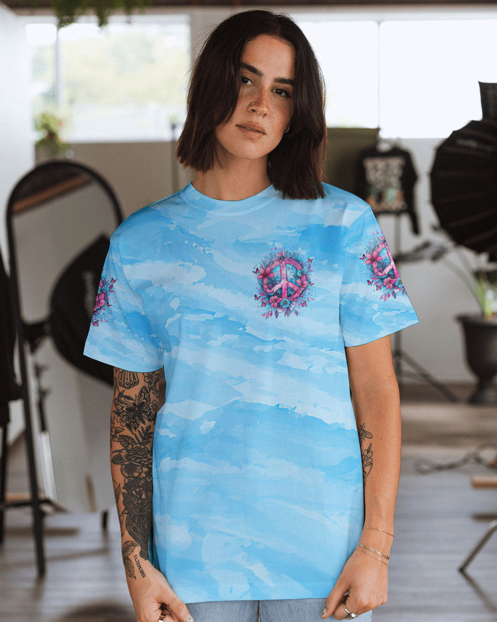 DON'T WORRY BE HIPPIE ALL OVER PRINT - TYTM3011241