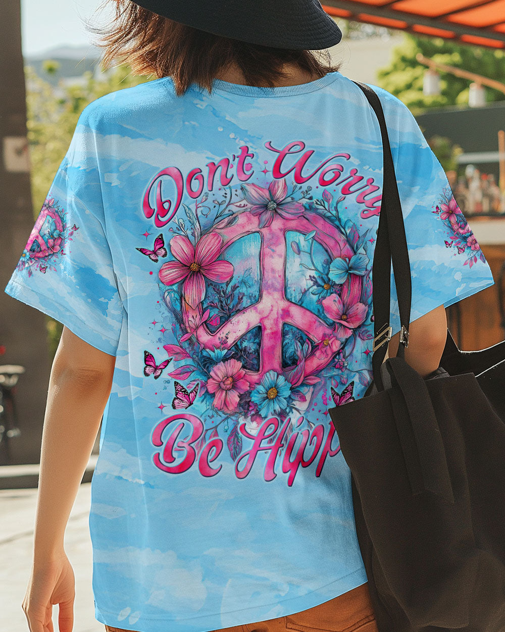 DON'T WORRY BE HIPPIE ALL OVER PRINT - TYTM3011241