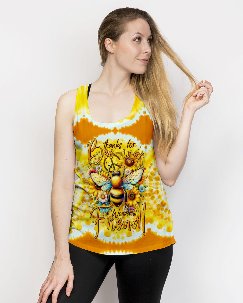 THANKS FOR BEEING A WONDERFUL FRIEND TIE DYE ALL OVER PRINT - TYTM3101242
