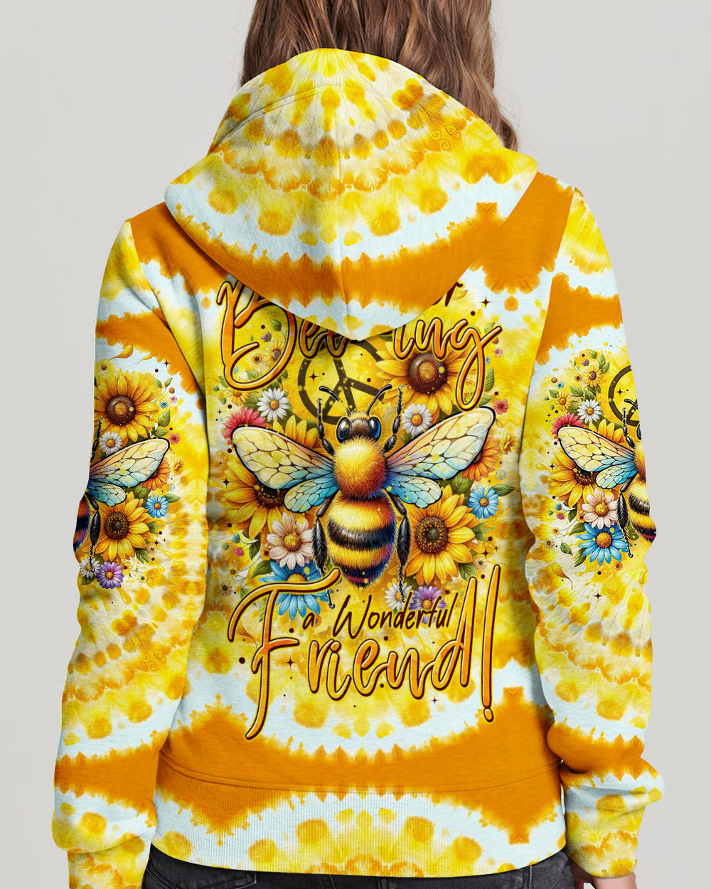 THANKS FOR BEEING A WONDERFUL FRIEND TIE DYE ALL OVER PRINT - TYTM3101242