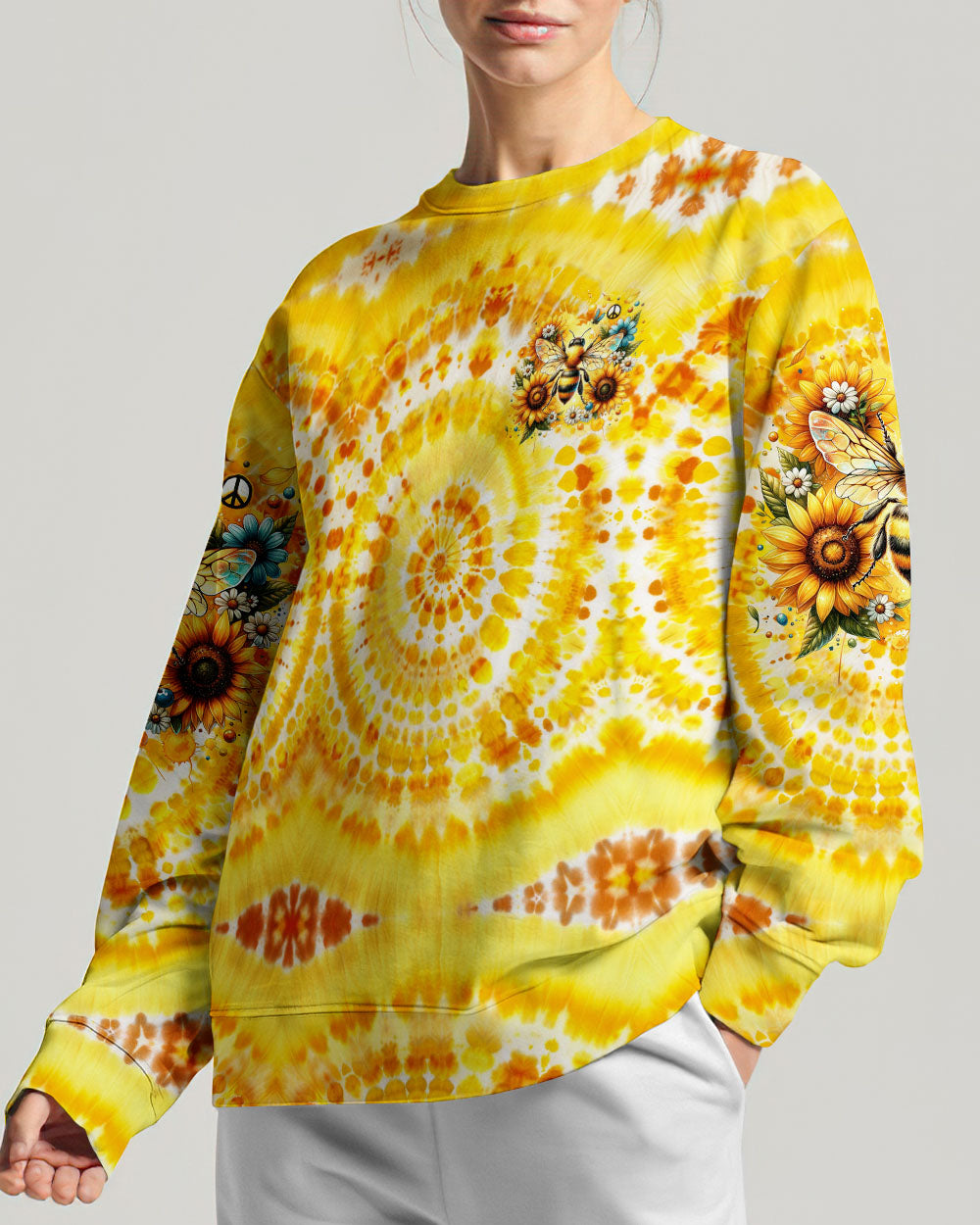 DON'T FORGET TO BEE AWESOME TIE DYE ALL OVER PRINT - TYTM3101243