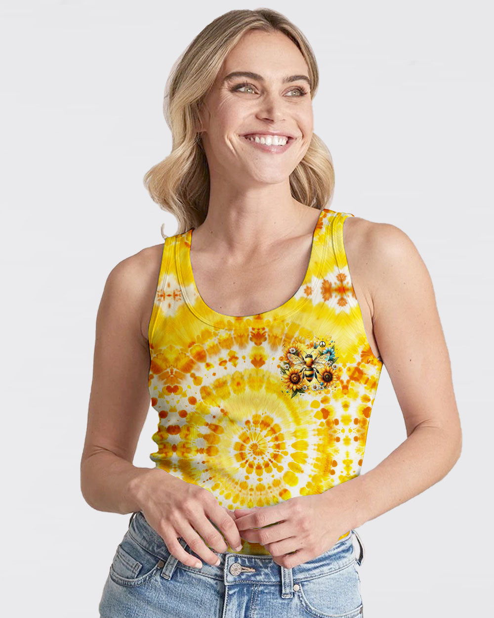 DON'T FORGET TO BEE AWESOME TIE DYE ALL OVER PRINT - TYTM3101243