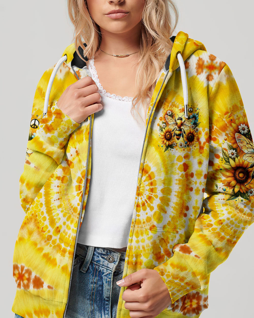 DON'T FORGET TO BEE AWESOME TIE DYE ALL OVER PRINT - TYTM3101243