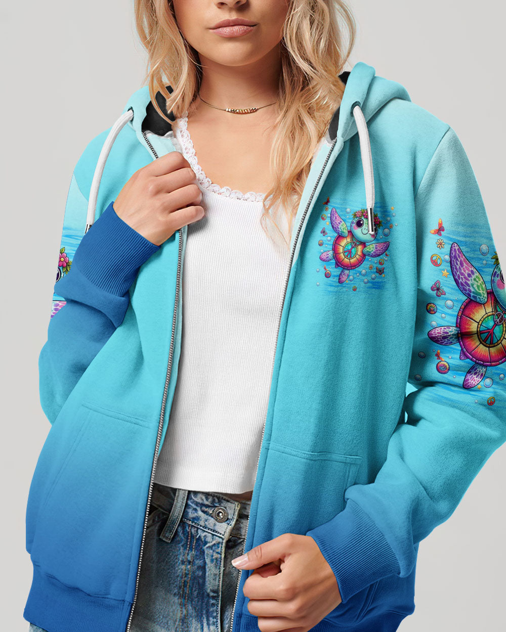BE HAPPY BE BRIGHT BE YOU TURTLE ALL OVER PRINT - TYTM3105242