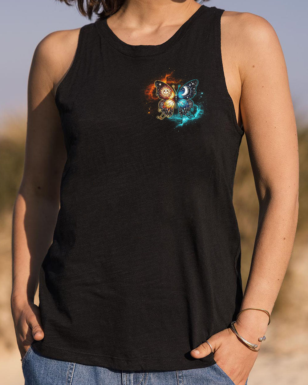 LIVE BY THE SUN BUTTERFLY ALL OVER PRINT - TYTM3105244