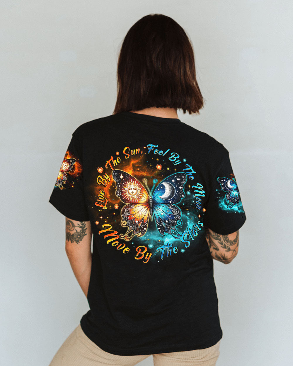 LIVE BY THE SUN BUTTERFLY ALL OVER PRINT - TYTM3105244