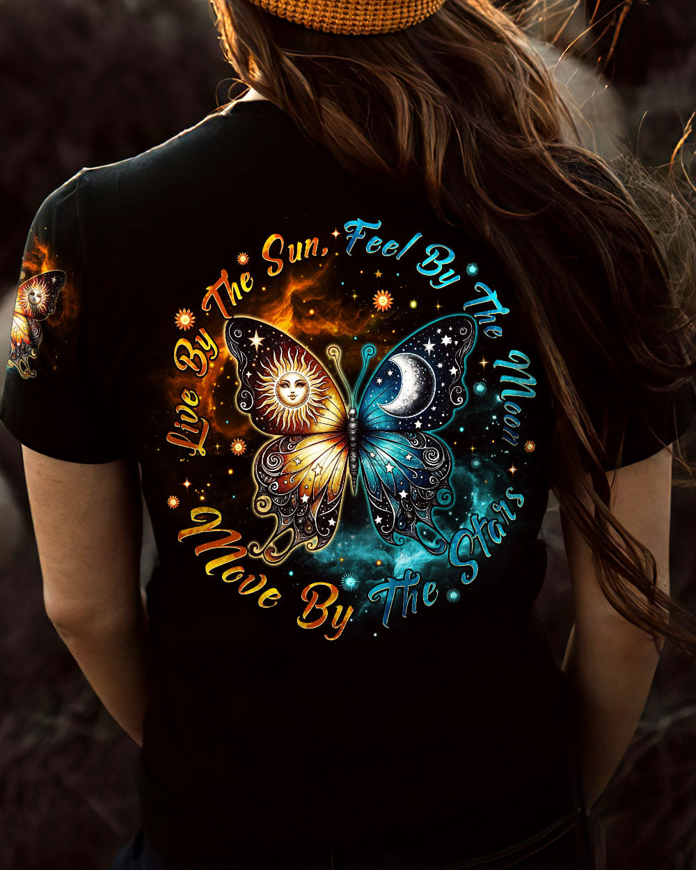 LIVE BY THE SUN BUTTERFLY ALL OVER PRINT - TYTM3105244