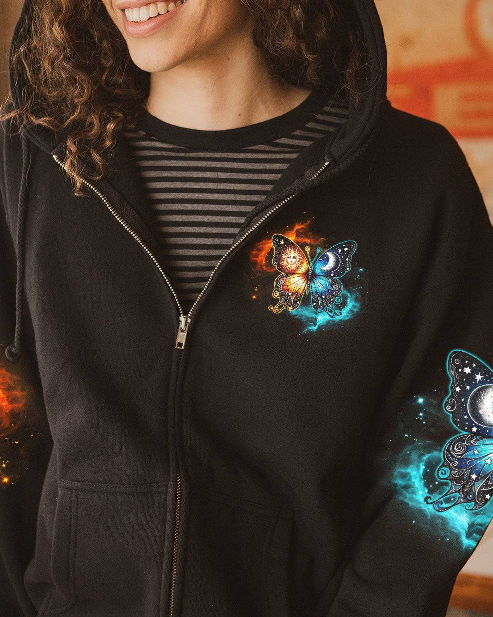 LIVE BY THE SUN BUTTERFLY ALL OVER PRINT - TYTM3105244