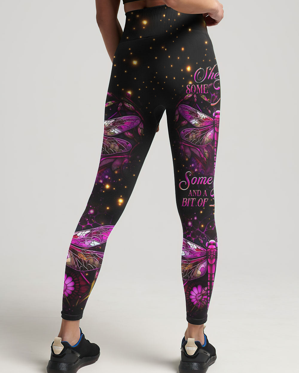 SHE IS SOME MAGIC DRAGONFLY ALL OVER PRINT - YHDU0706231