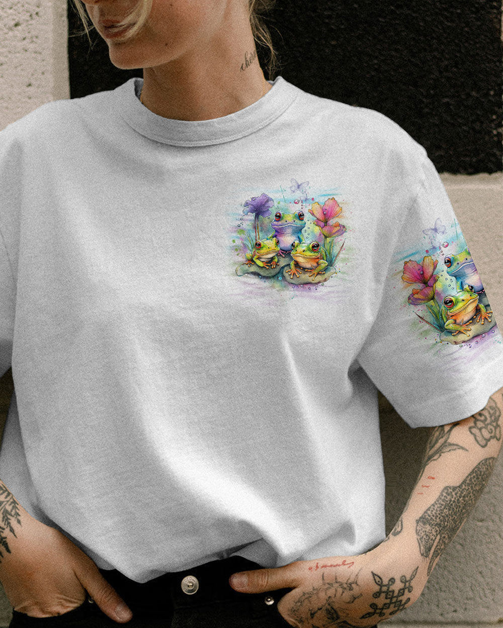 IN A WORLD WHERE YOU CAN BE ANYTHING ALL OVER PRINT - YHDU0806232
