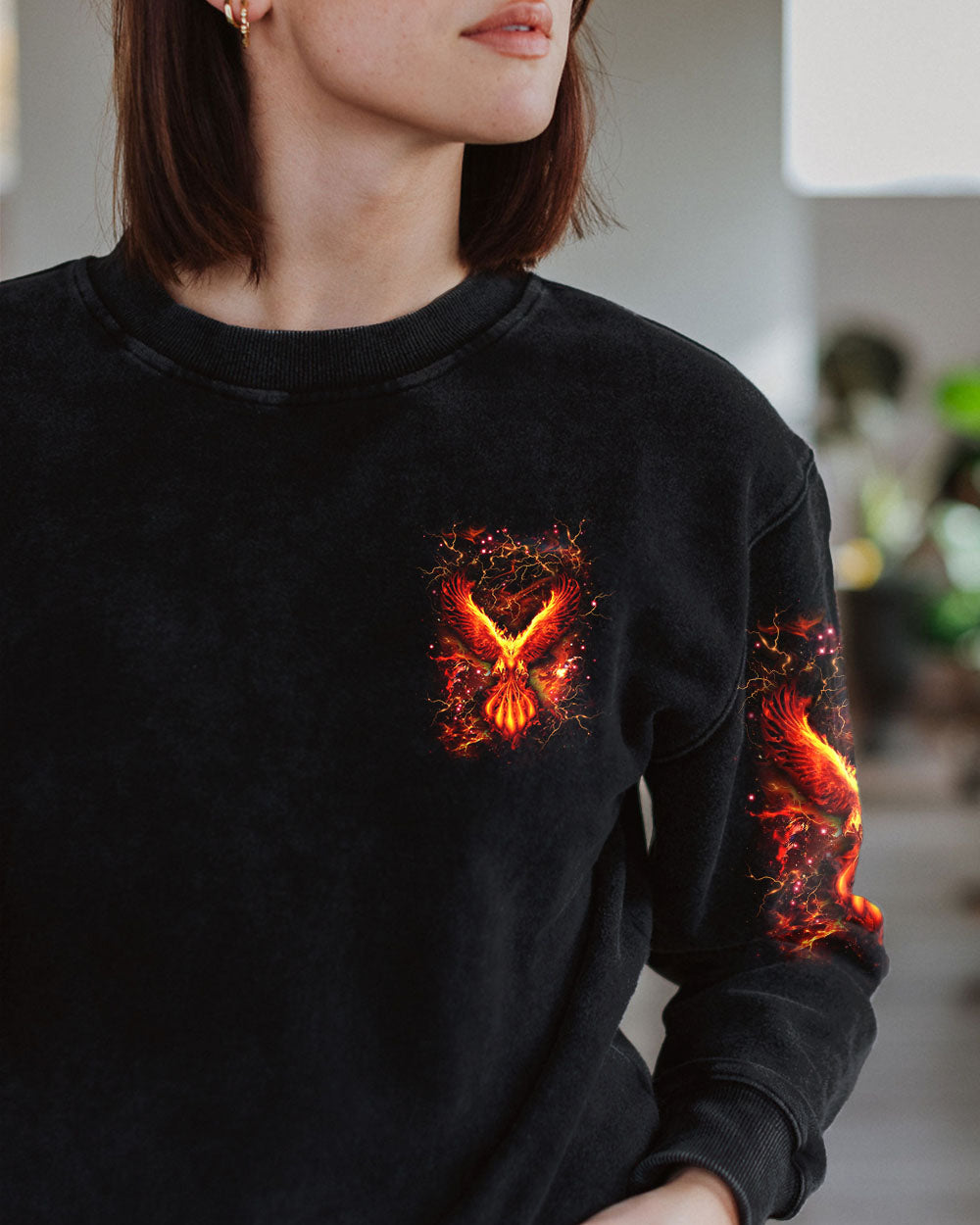 I FOUGHT THE FLAME AND SURVIVED PHOENIX ALL OVER PRINT - YHDU1005243