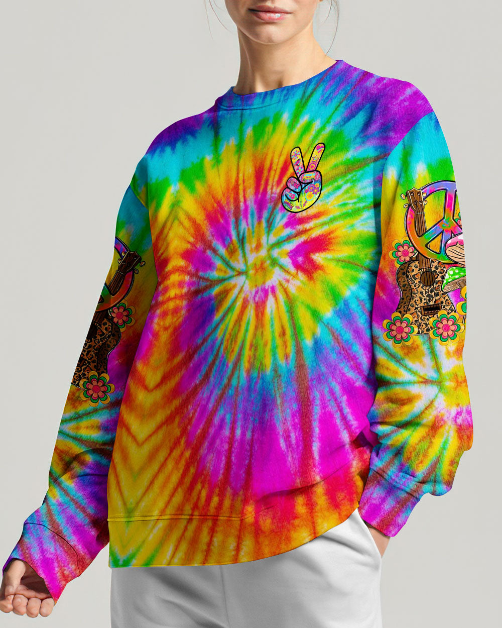 HIPPIE SOUL TIE DYE ALL OVER PRINT - YHDU1006243