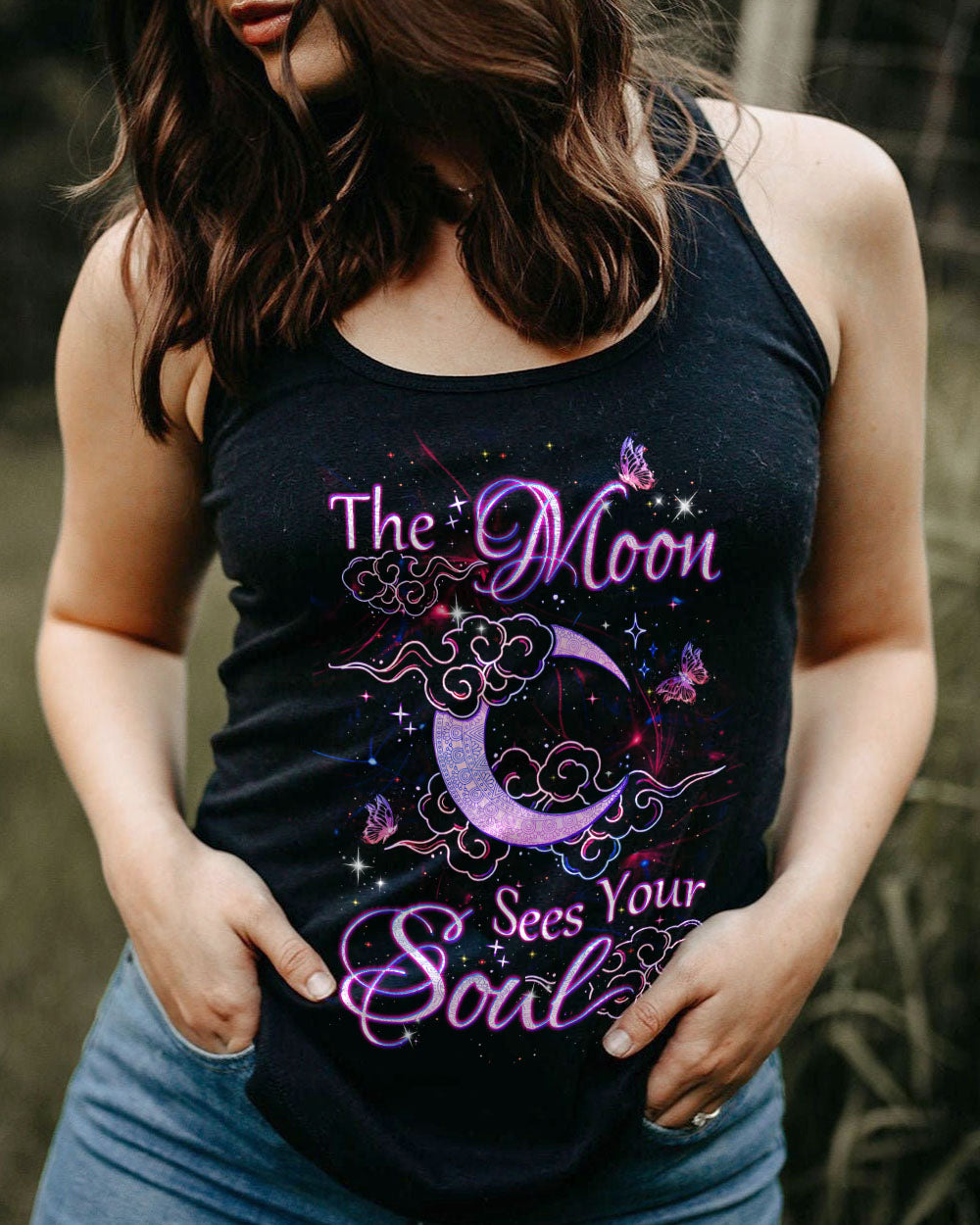 THE MOON SEES YOUR SOUL ALL OVER PRINT - YHDU1010232