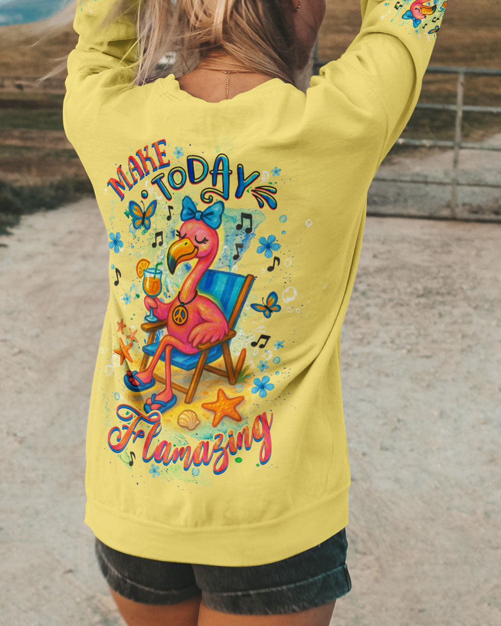 MAKE TODAY FLAMAZING ALL OVER PRINT - YHDU1205254