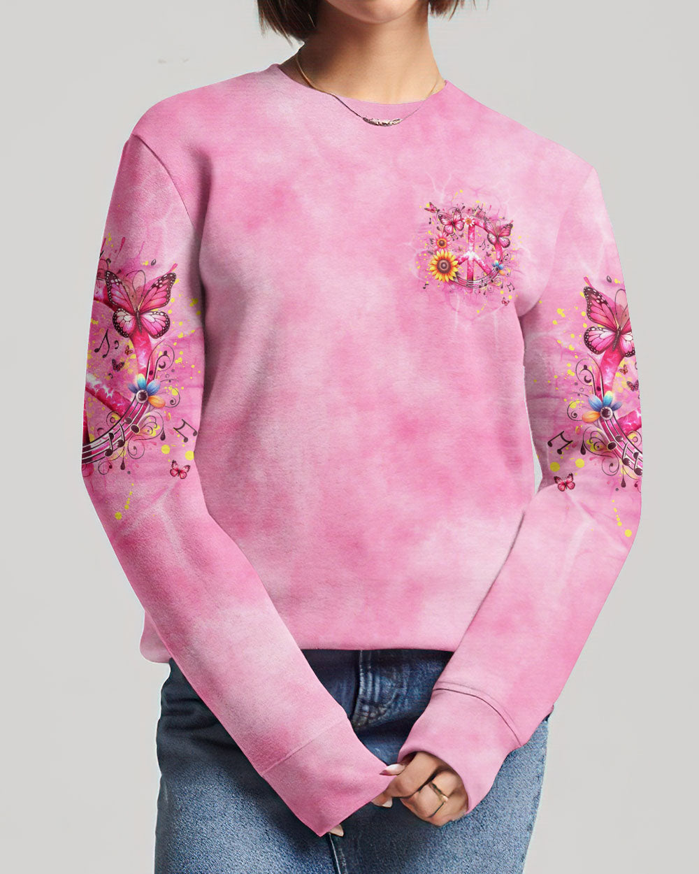 OLD HIPPIES DON'T DIE HIPPIE GRANDMAS ALL OVER PRINT - YHDU1504241