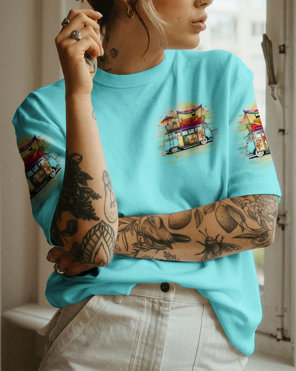 RUNNING AGAINST THE WIND ALL OVER PRINT - YHDU1508231