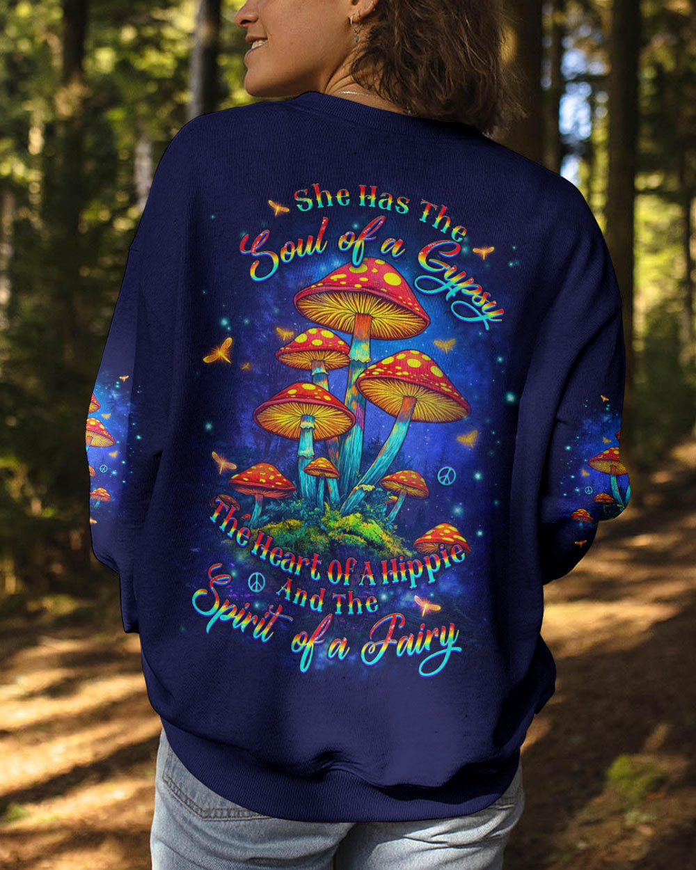 SPIRIT OF A FAIRY MUSHROOMS ALL OVER PRINT - YHDU2003251