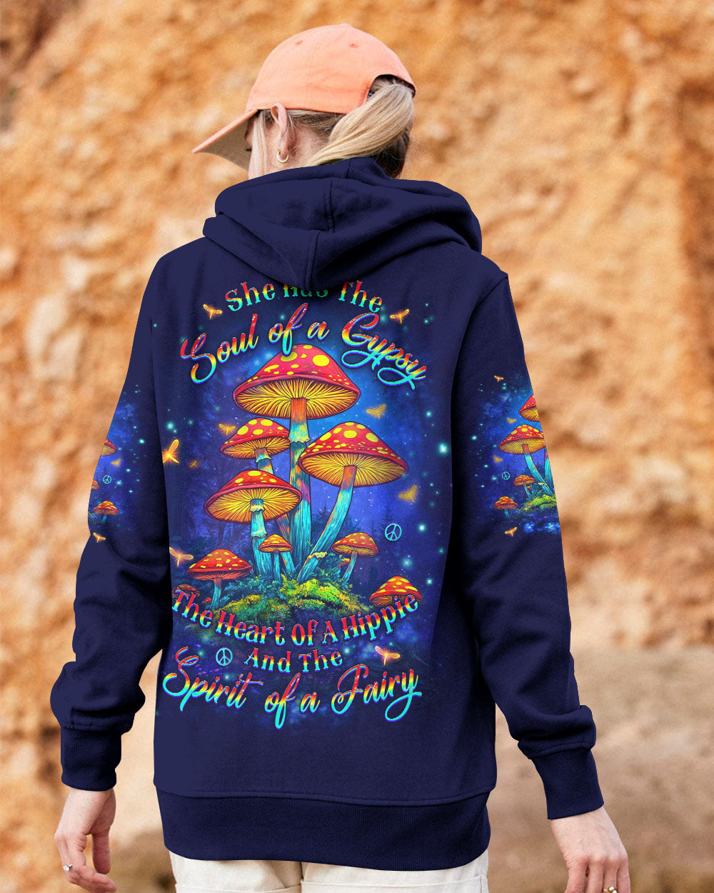 SPIRIT OF A FAIRY MUSHROOMS ALL OVER PRINT - YHDU2003251