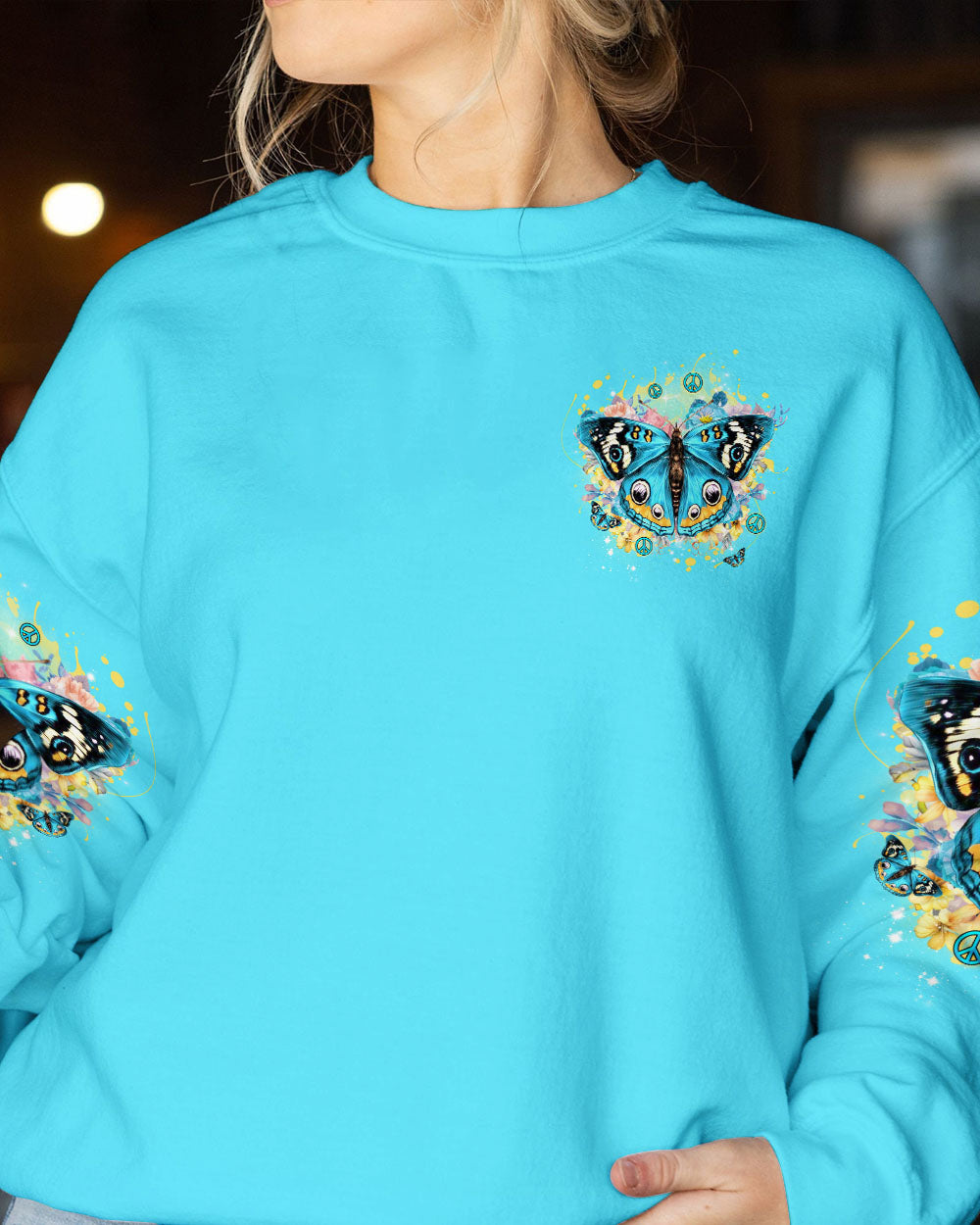 JUST A GIRL GROWING WINGS ALL OVER PRINT - YHDU2208233