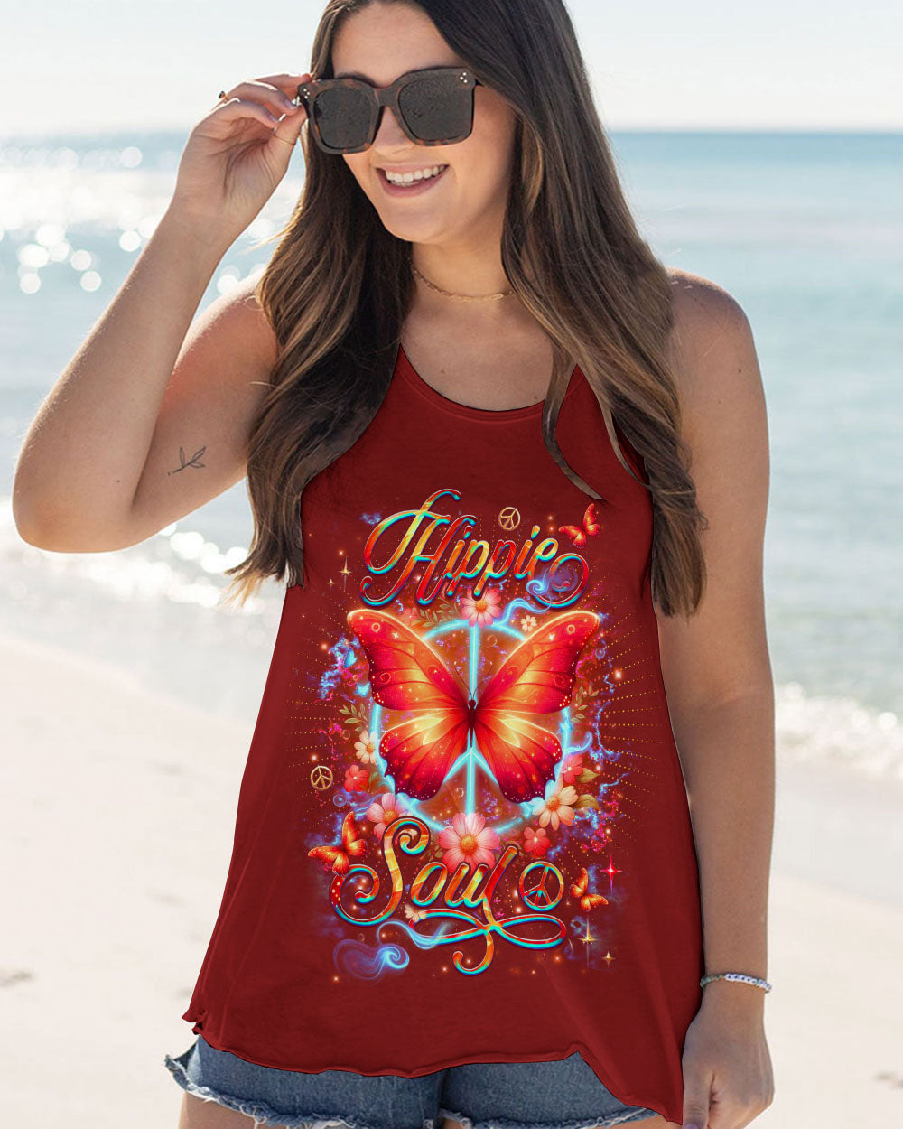 HIPPIE SOUL BUTTERFLY ALL OVER PRINT - YHDU2603254