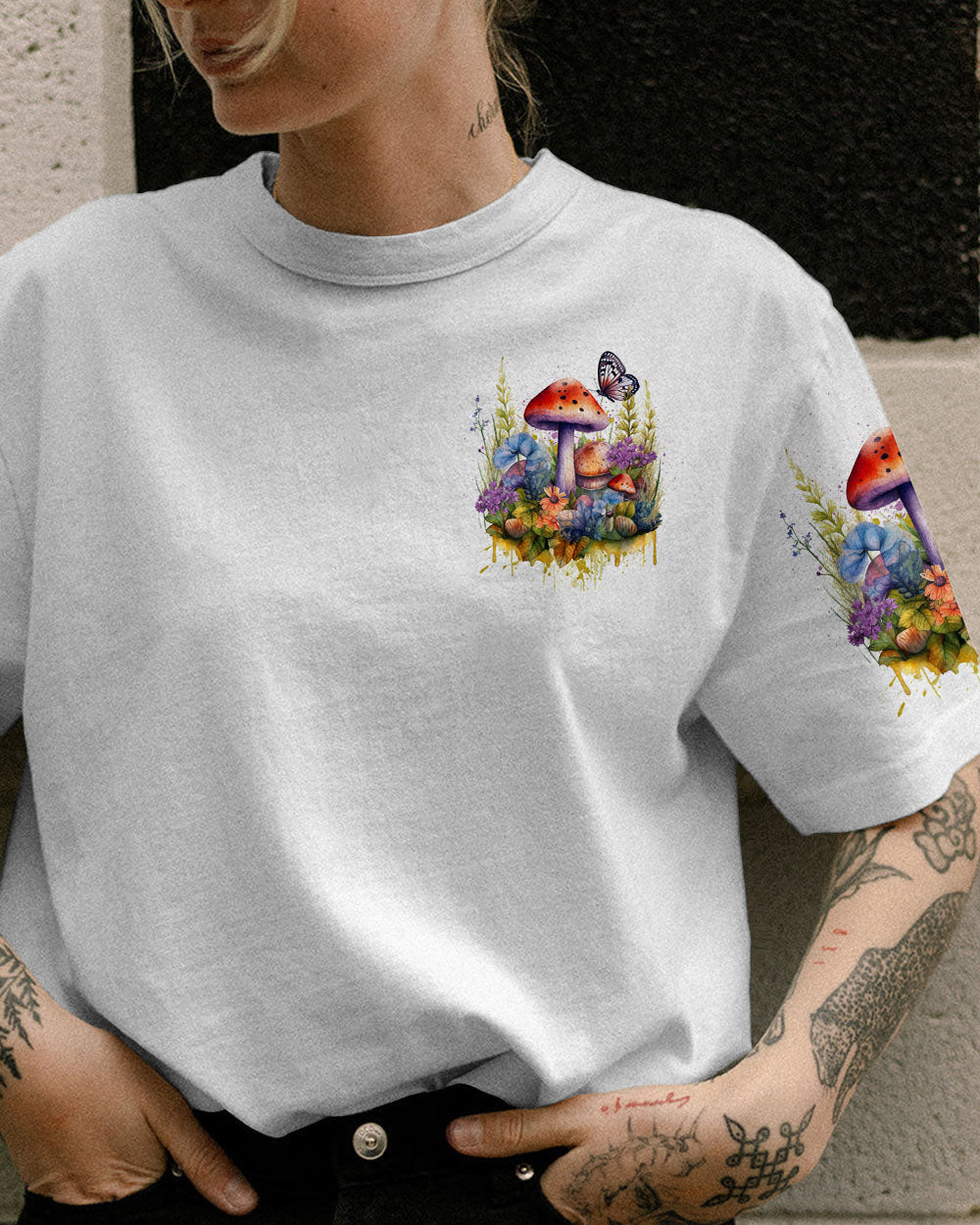 THE MUSHROOMS ARE CALLING ALL OVER PRINT - YHDU2905231