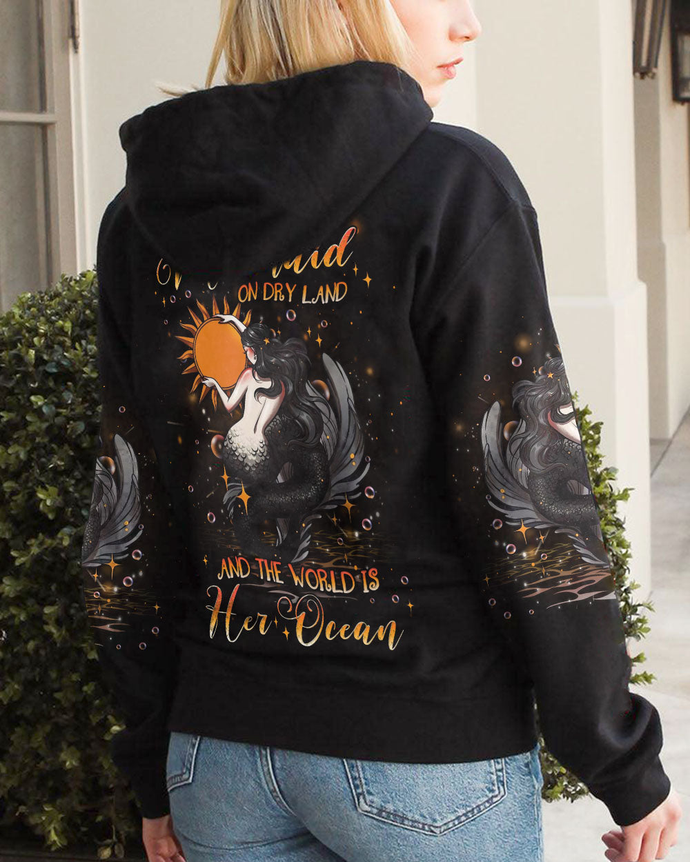 SHE IS A MERMAID SUN HIPPIE ALL OVER PRINT - YHDU2908232
