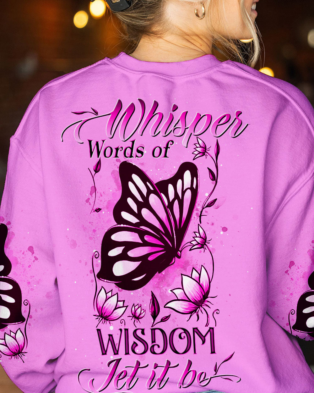 WHISPER WORDS OF WISDOM ALL OVER PRINT - YHDU3005231