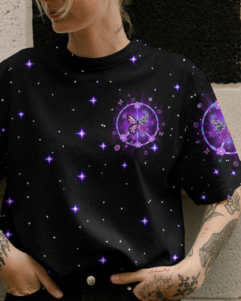 OLD HIPPIES DON'T DIE ALL OVER PRINT - YHDU509232