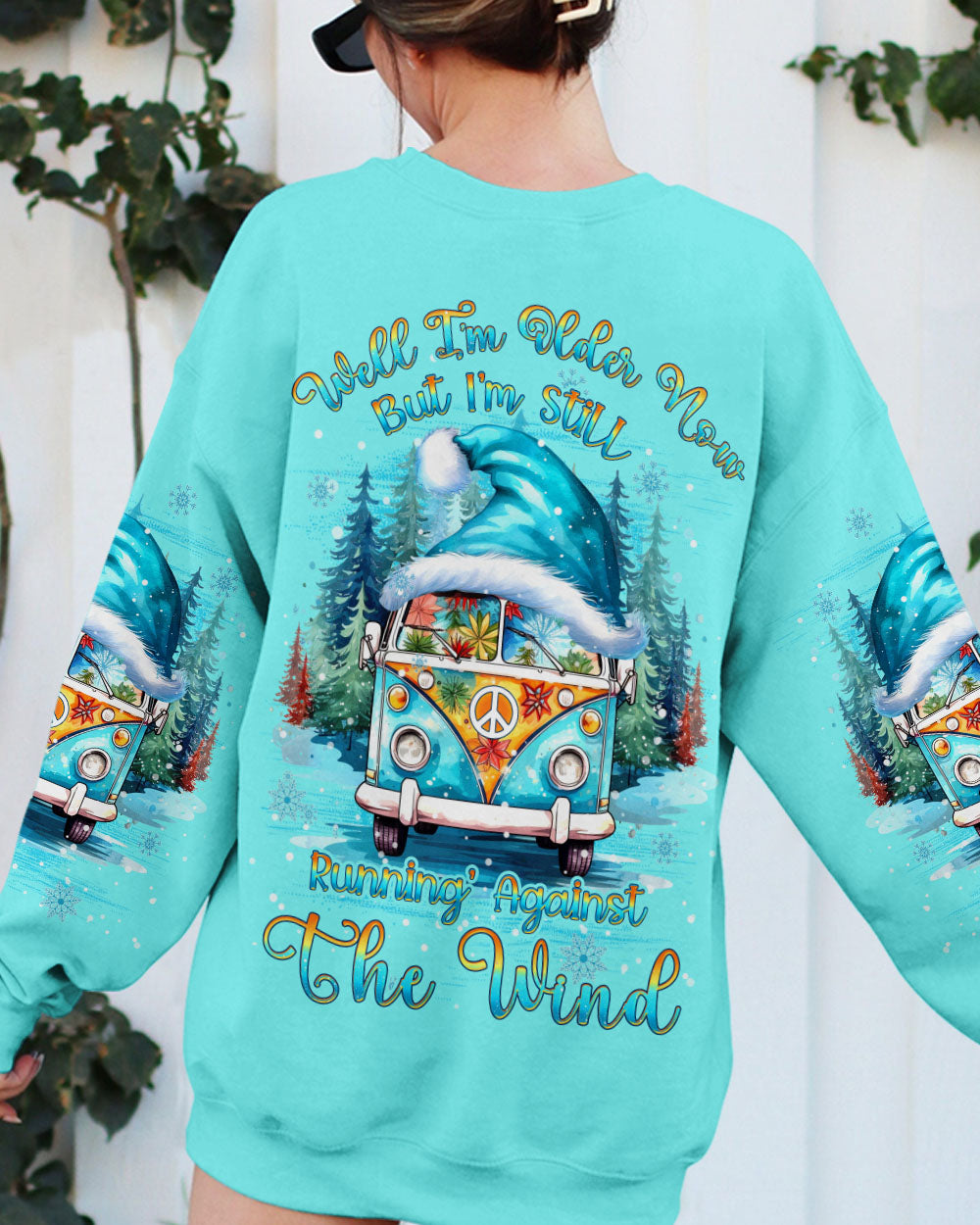 RUNNING AGAINST THE WIND CHRISTMAS ALL OVER PRINT - YHDU809231