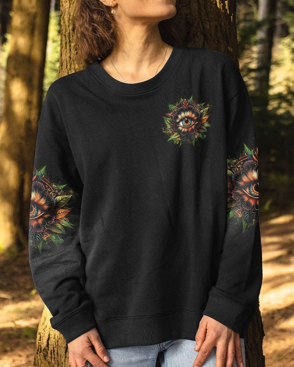 SHE'S AN OLD SOUL WITH YOUNG EYES ALL OVER PRINT - YHHG0106232