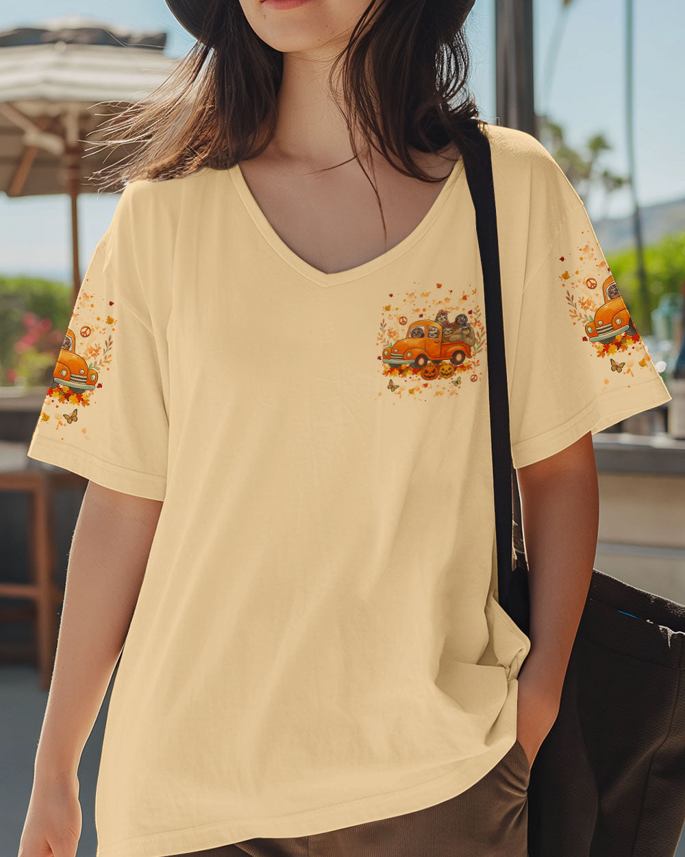 LET'S GO GIRLS SLOTH ALL OVER  PRINT - YHHG0108252