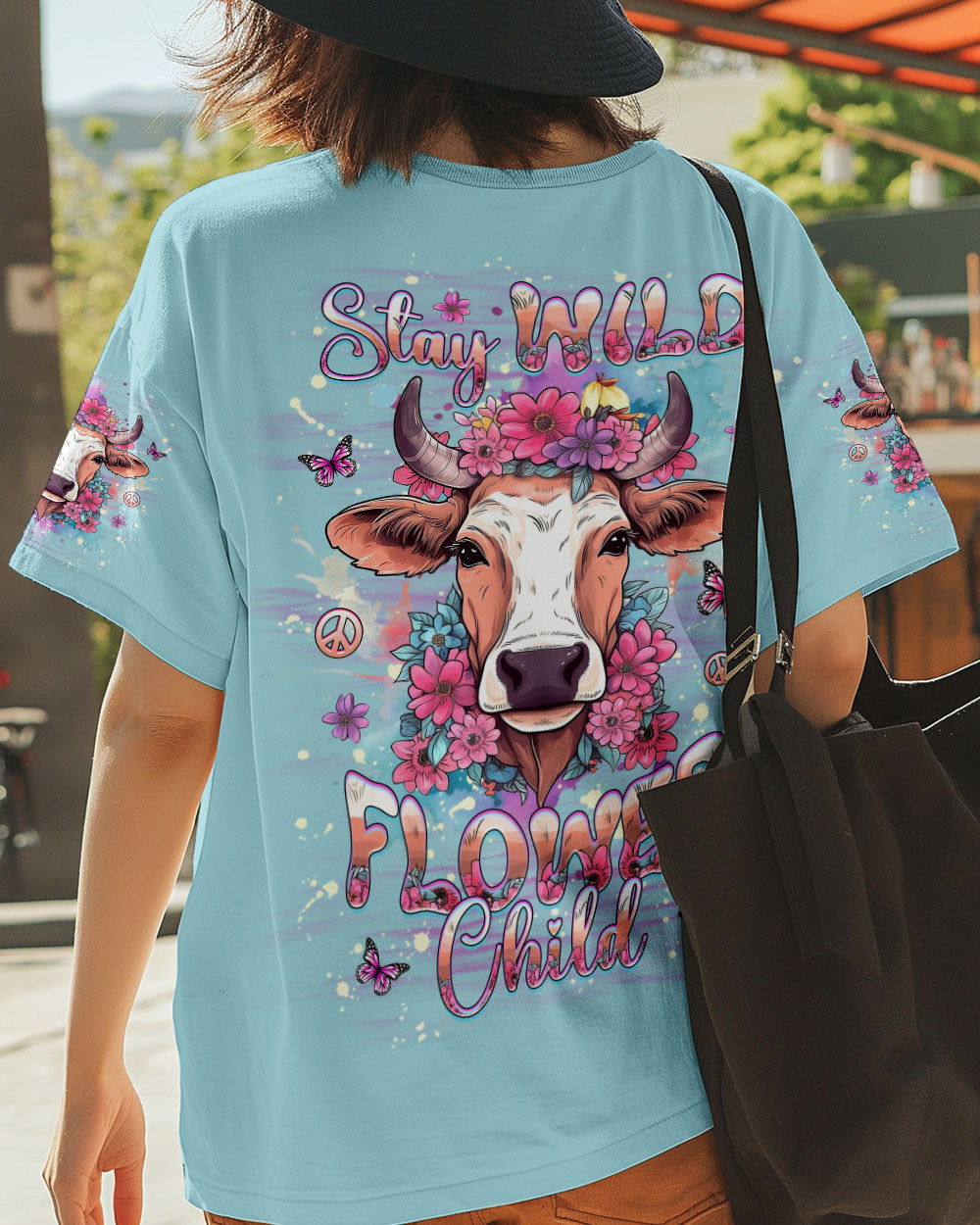 STAY WILD FLOWER CHILD ALL OVER PRINT - YHHG0207253