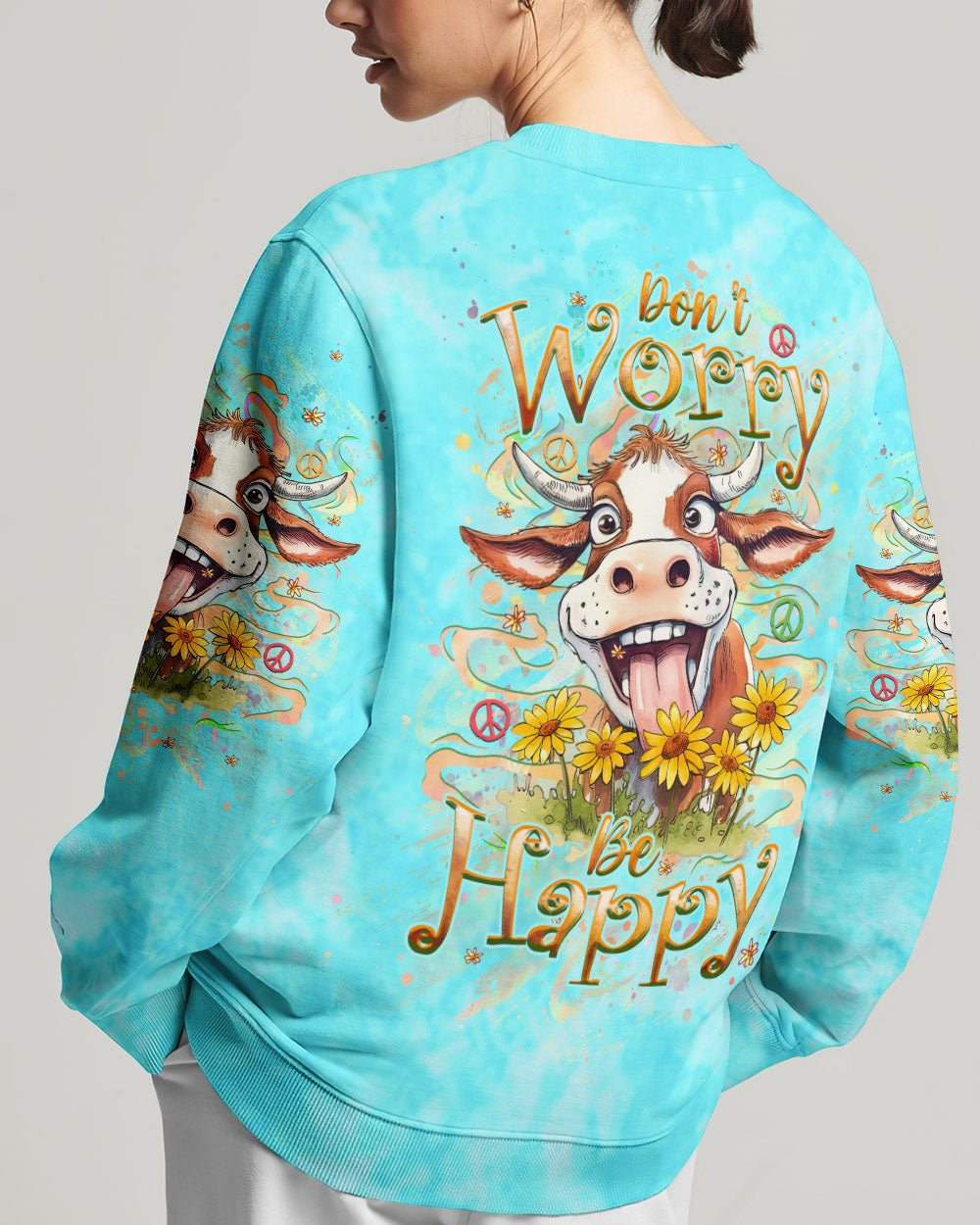 DON'T WORRY BE HAPPY ALL OVER PRINT - YHHG0405241