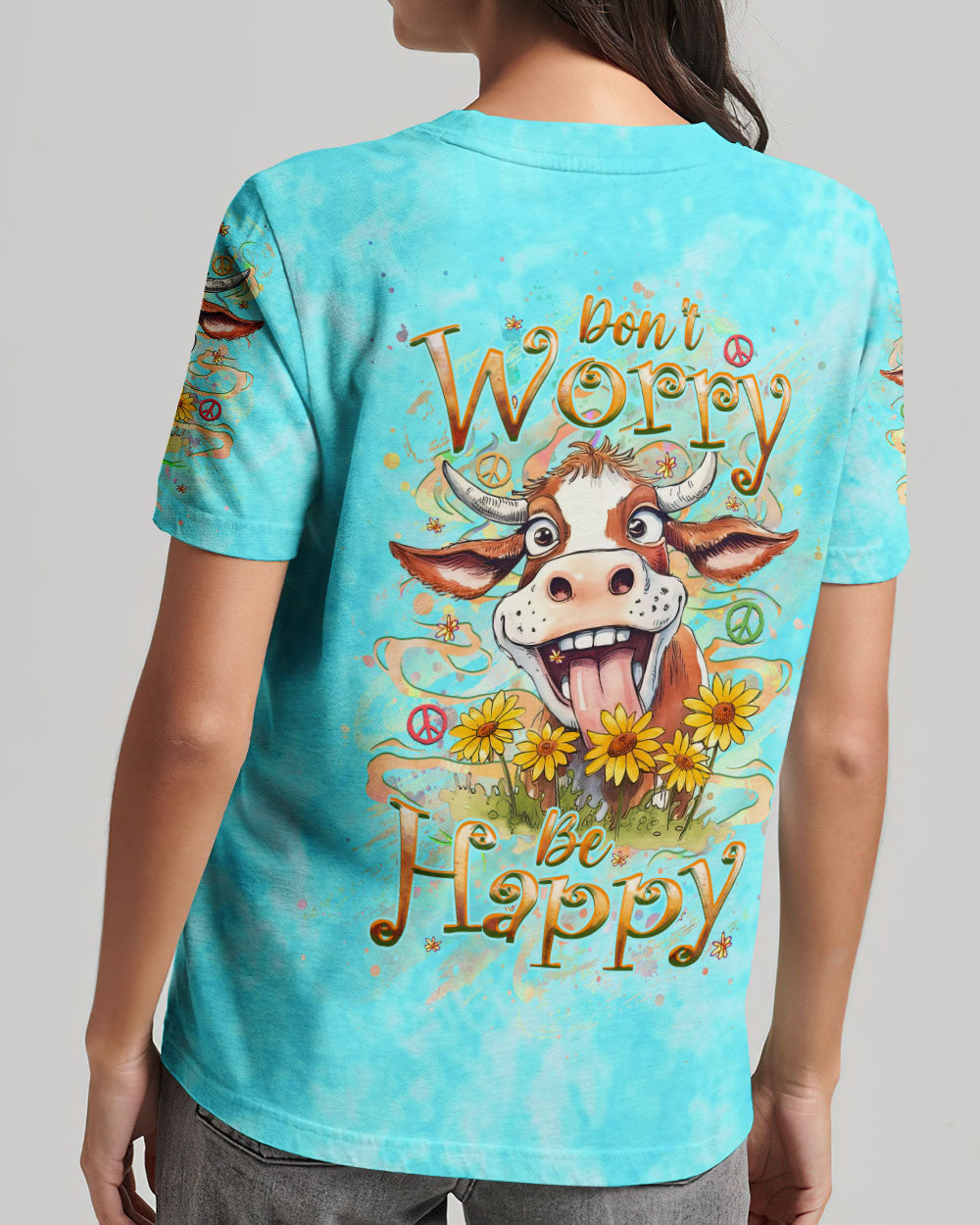 DON'T WORRY BE HAPPY ALL OVER PRINT - YHHG0405241