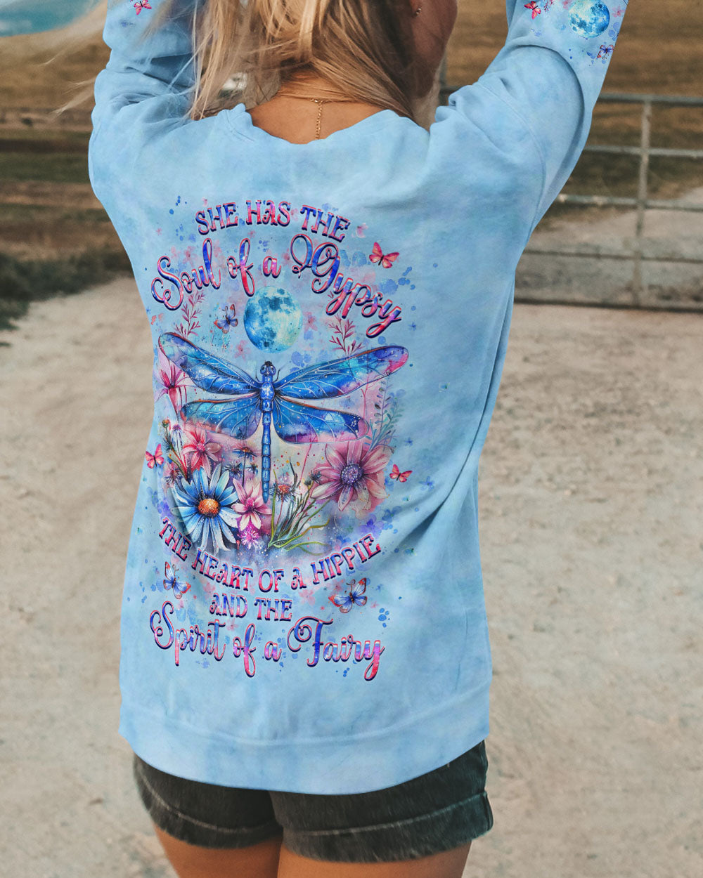 SPIRIT OF A FAIRY DRAGONFLY ALL OVER PRINT - YHHG0511241