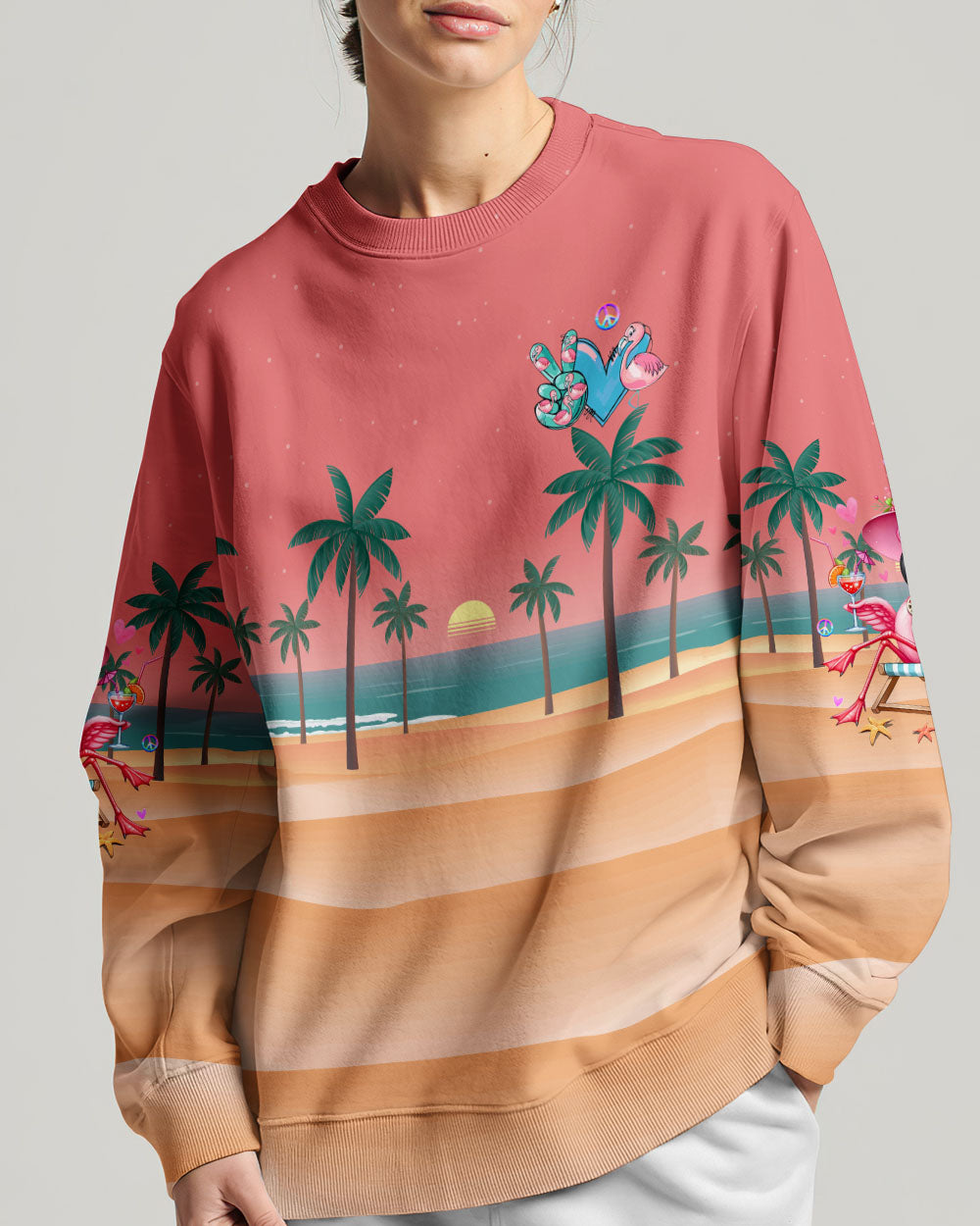 MAKE TODAY FLAMAZING FLAMINGO ALL OVER PRINT - YHHG0606242