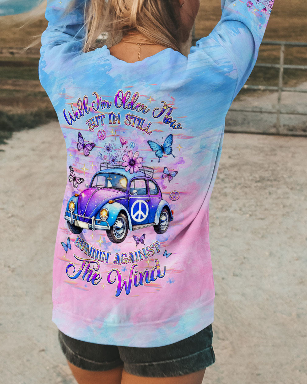 RUNNING AGAINST THE WIND TIE DYE ALL OVER PRINT - YHHG0701251