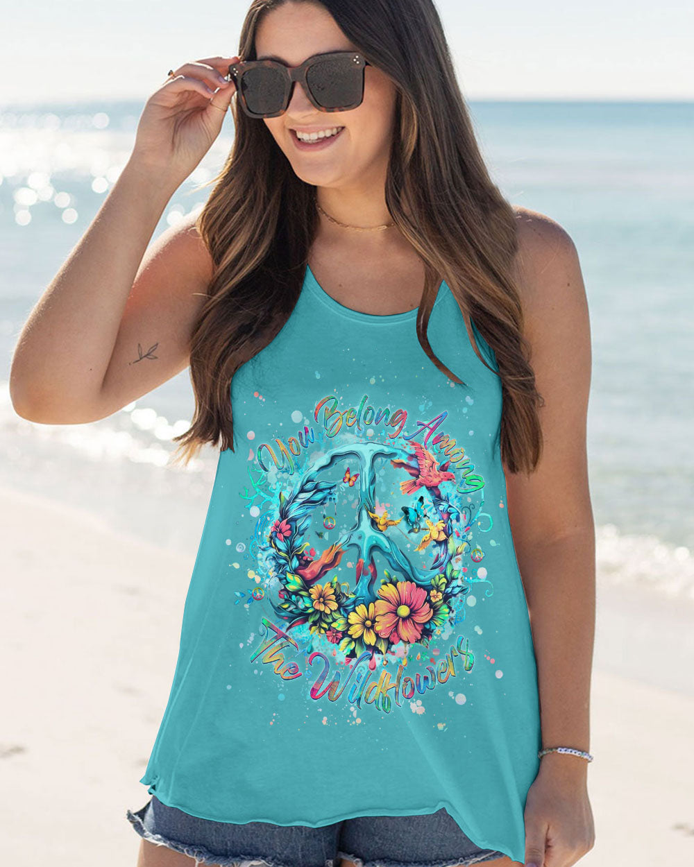 YOU BELONG AMONG THE WILDFLOWERS ALL OVER PRINT - YHHG0706242