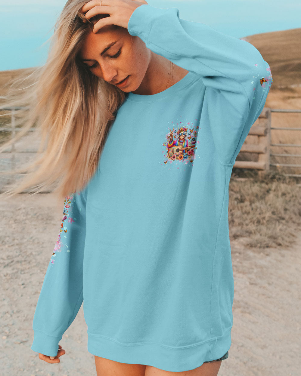 OLD HIPPIES TIE DYE ALL OVER PRINT - YHHG0711245