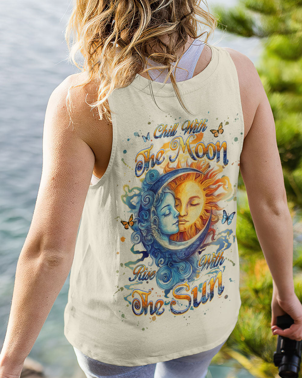 CHILL WITH THE MOON RISE WITH THE SUN ALL OVER PRINT - YHHG0907251