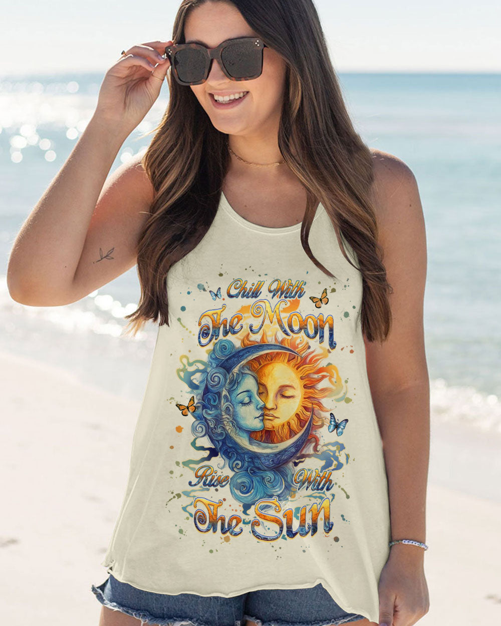 CHILL WITH THE MOON RISE WITH THE SUN ALL OVER PRINT - YHHG0907251