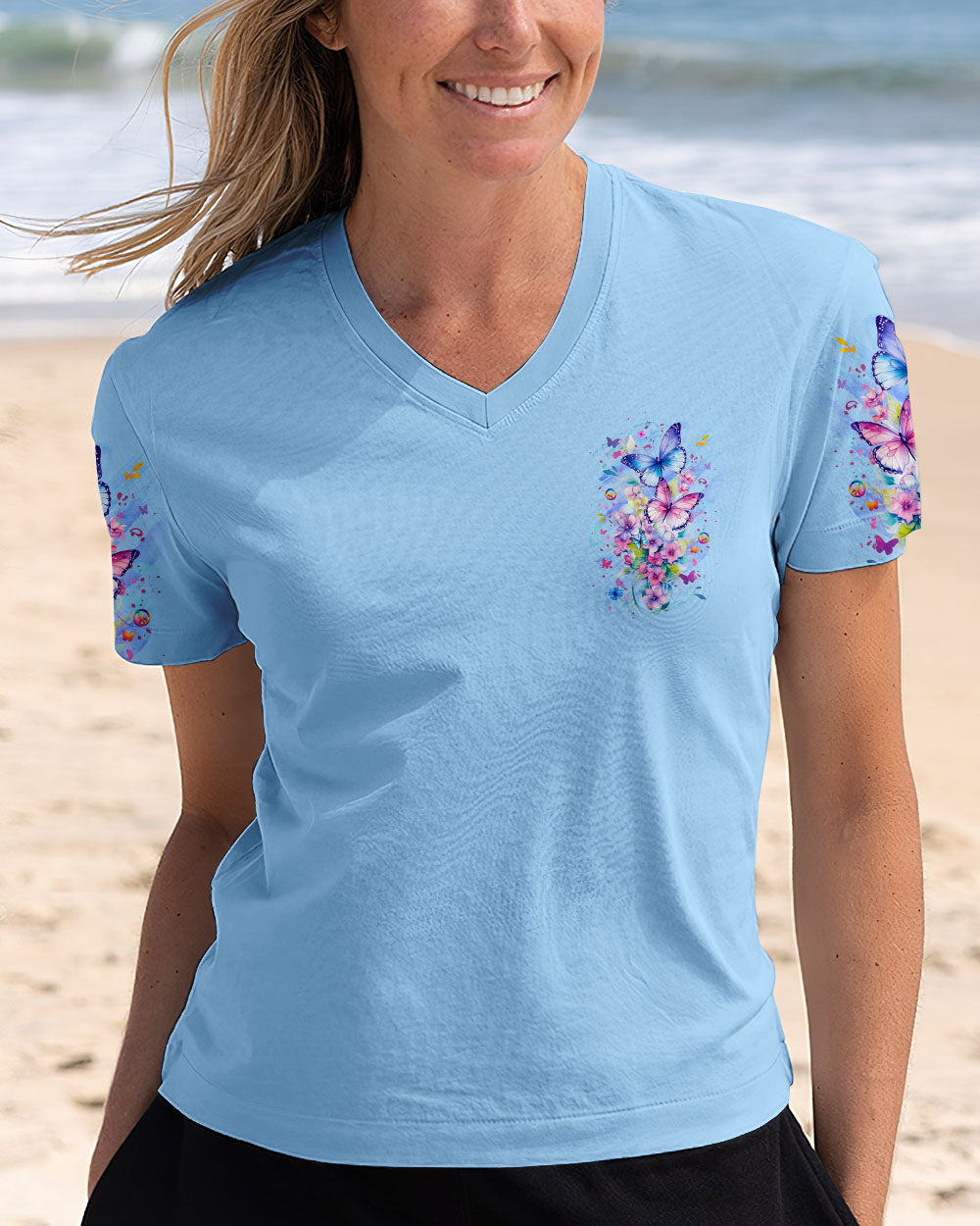 LISTEN TO THE WIND BUTTERLY ALL OVER PRINT - YHHG0909253