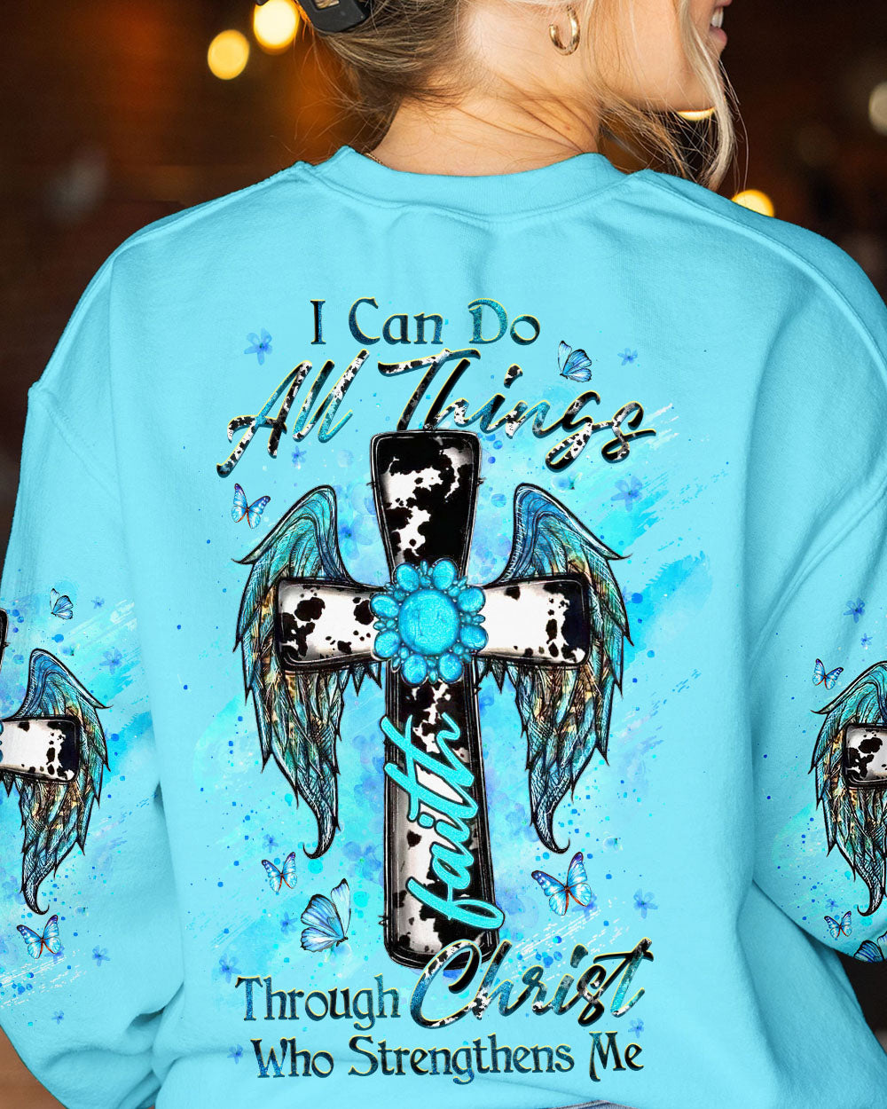 I CAN DO ALL THINGS ALL OVER PRINT - YHHG1008233